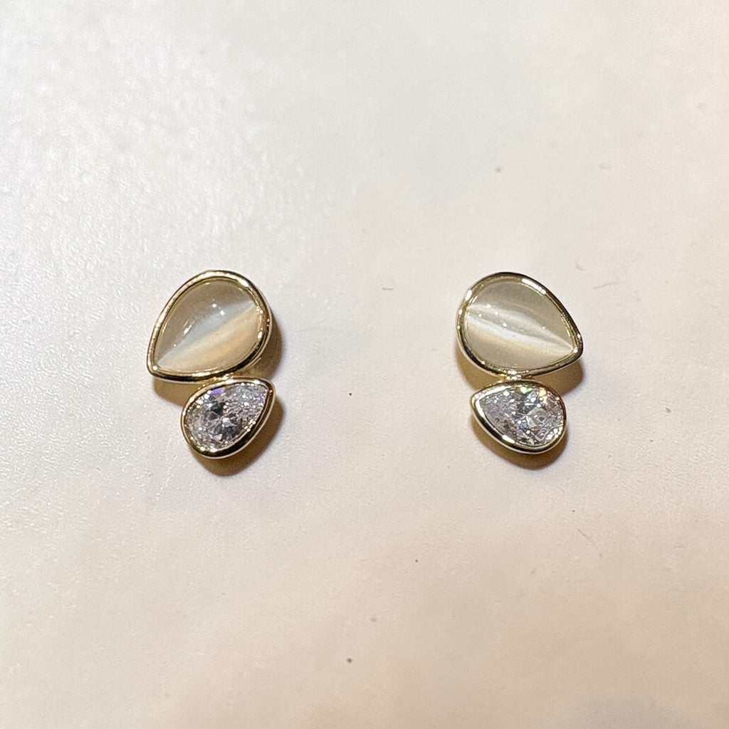 Luna Duo Studs
