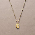 Roselle Medallion Necklace