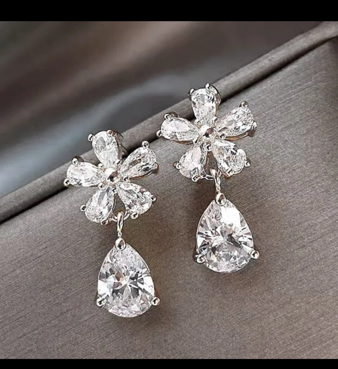 Celeste Bloom Drop Earrings