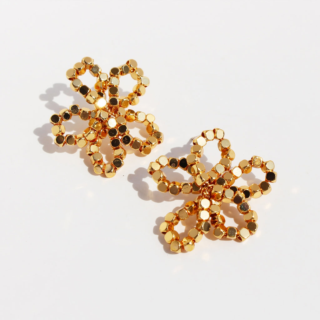 Celestia Floral Studs