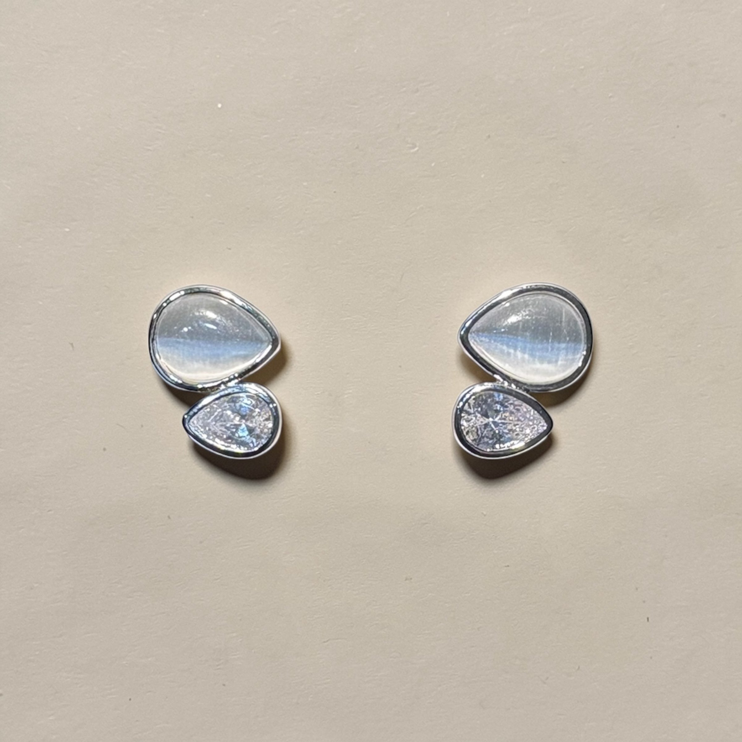 Luna Duo Studs