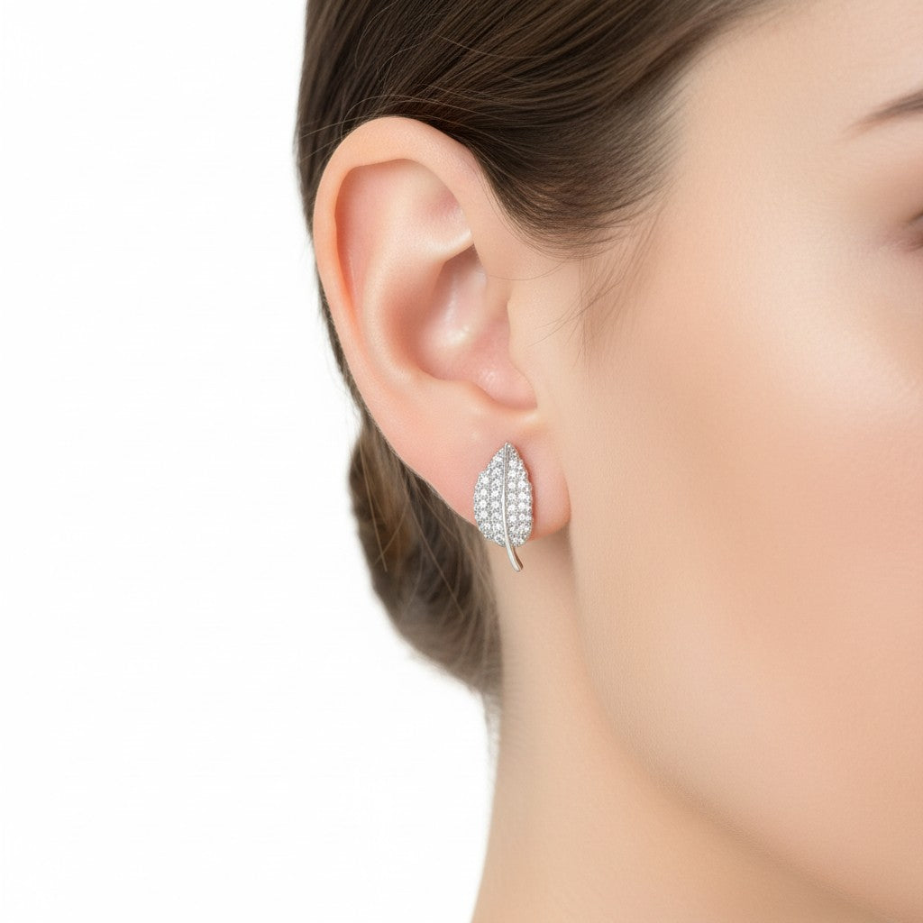 Elysian Leaf Studs