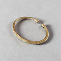 Luxe Woven Gold Cuff
