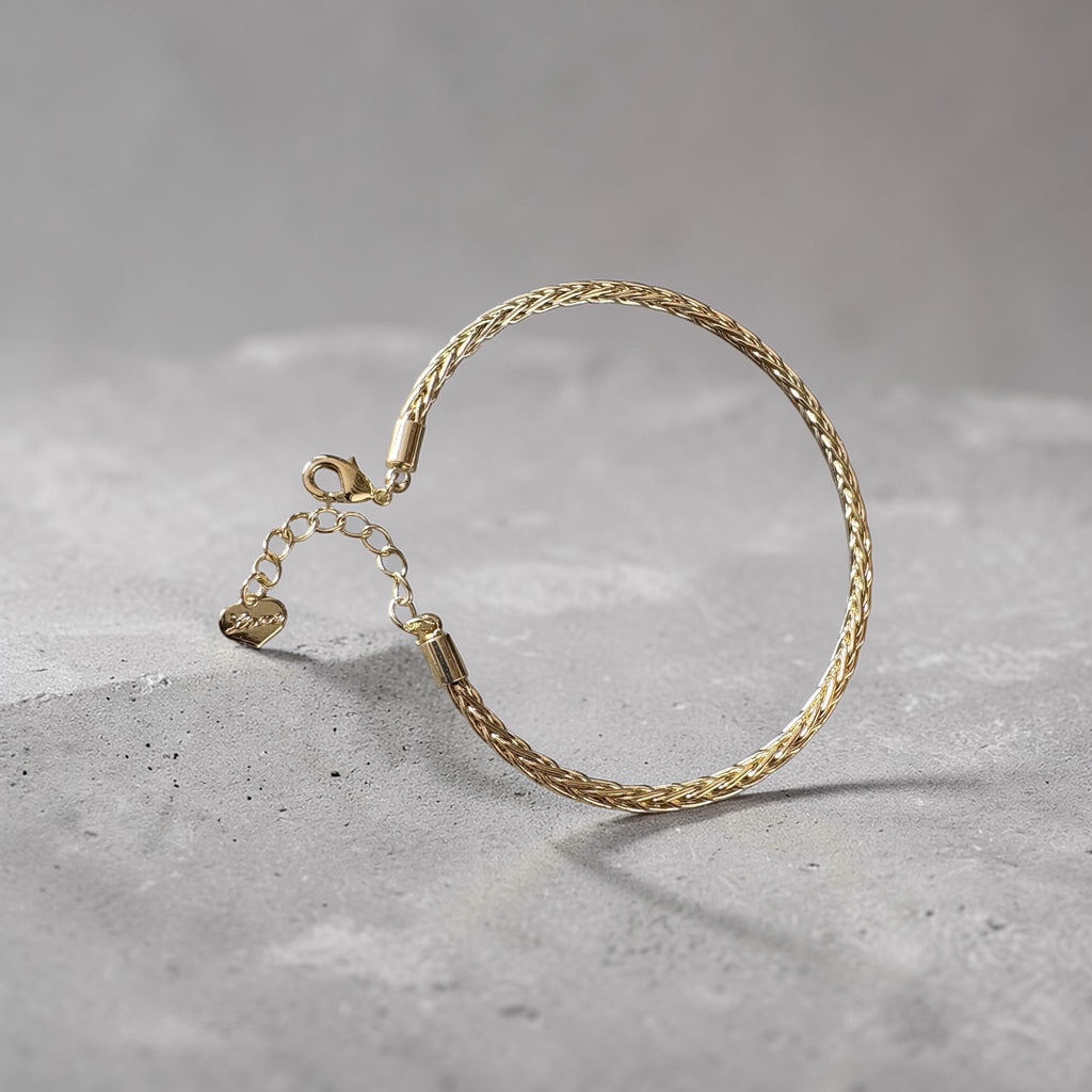 Luxe Braided Chain Bracelet