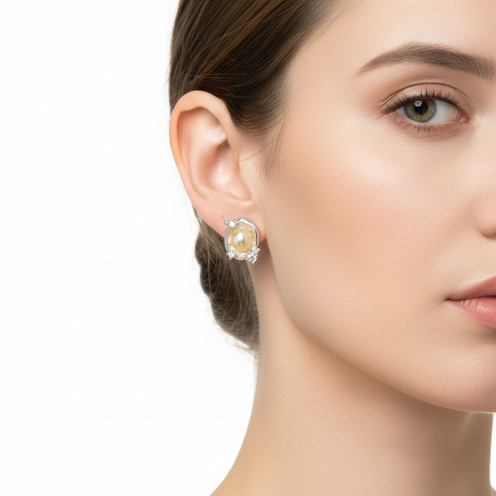 Velora Oyster Pearl Studs