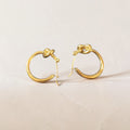 Aurelia Knot Hoops